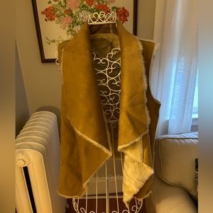 Reversible Suede and Fur Vest!